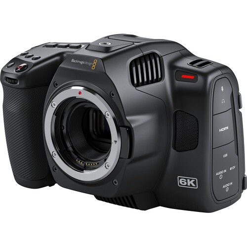 Blackmagic Pocket Cinema Camera 6K Pro, Canon EF