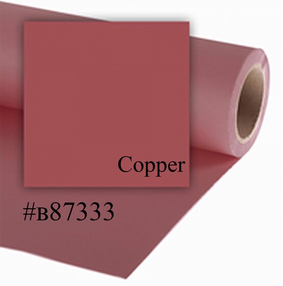 Popierinis fonas,  Vario spalva (Copper).