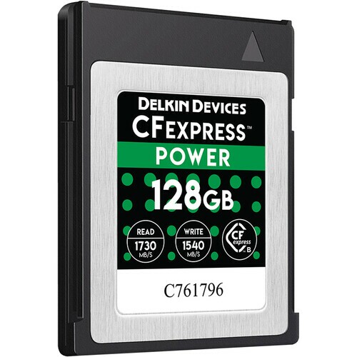 Delkin Devices 128GB CFexpress Type B Specs