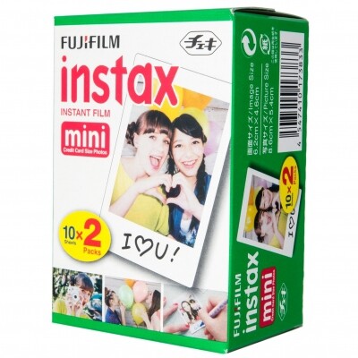 Fujifilm Instax Mini fotolapeliai, 20vnt.