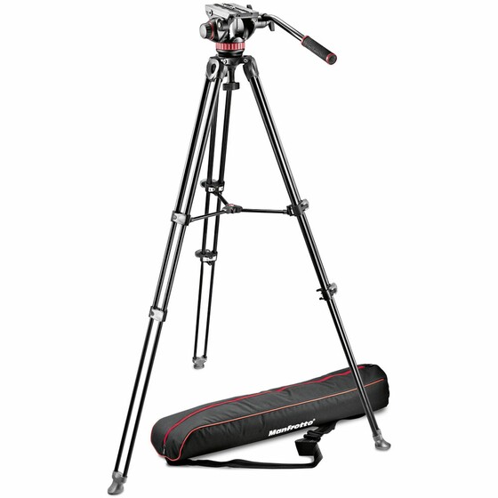 Manfrotto MVT502AM trikojis su video galva MVH502A