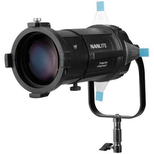 Nanlite Spotlight adapteris su 19° linze skirtas Bowens jungtiems lempoms