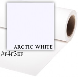 Popierinis fonas, Baltas (Arctic White).