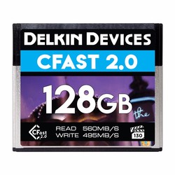 Delkin Cinema 2.0 128GB R560/W495 CFast