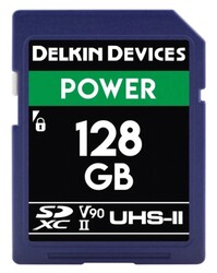 Delkin Devices 128GB POWER UHS-II SDXC