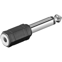3,5mm – 6,3mm Mono Jack adapteris