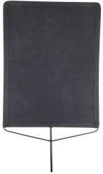 Kupo 60x90cm juodas rėmas, black flag KT-2436FBD