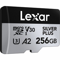 Lexar Pro 256GB, 150Mb/s, 205Mb/s atminties kortelė Micro SDXC