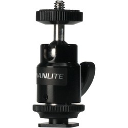 Nanlite Mini Ball Head with Hot Shoe Adapter