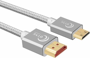 Mini HDMI – HDMI kabelis (5 m)