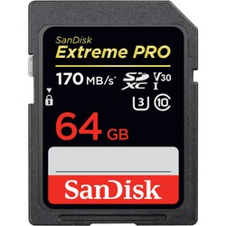 SanDisk Extreame Pro 64GB 170MB/s SDXC