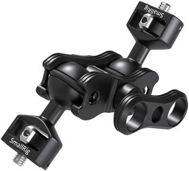 SmallRig tvirtinimo dalis su dviem rutulinėm galvutėm ir 1/4’’ sriegio varžtais, 2070