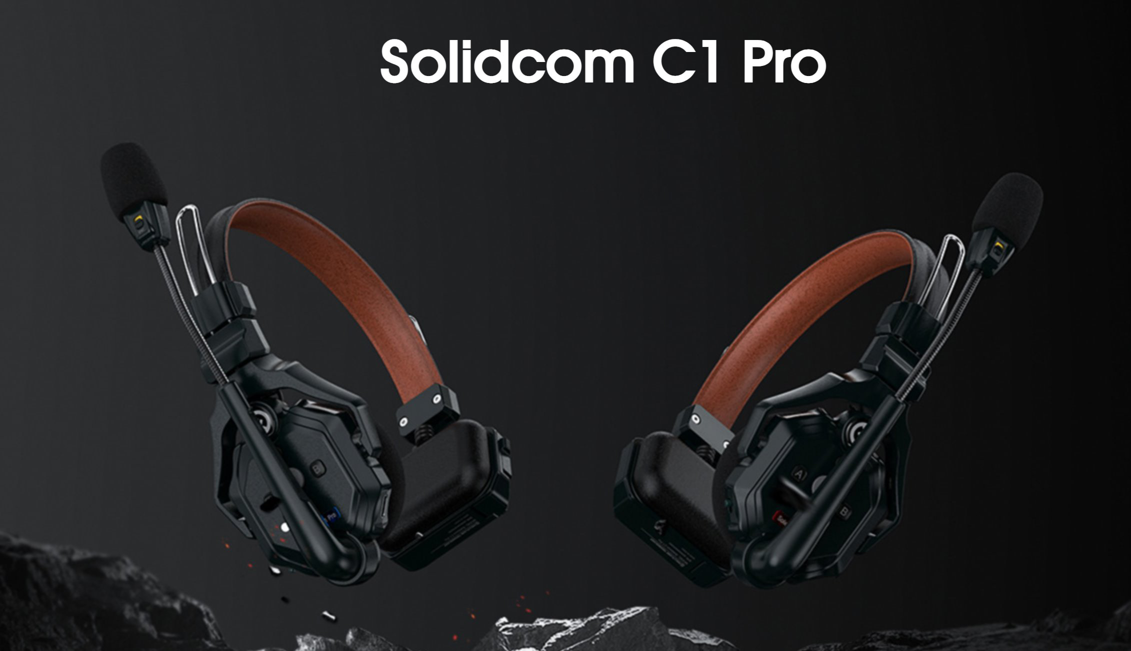 HOLLYLAND Solidcom C1 Pro bevielės komunikacijos ausinės renginiams